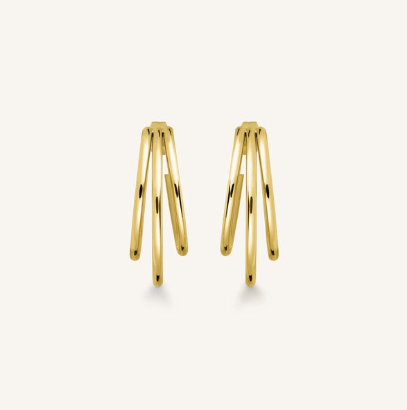 Rosefield Triple Hoop