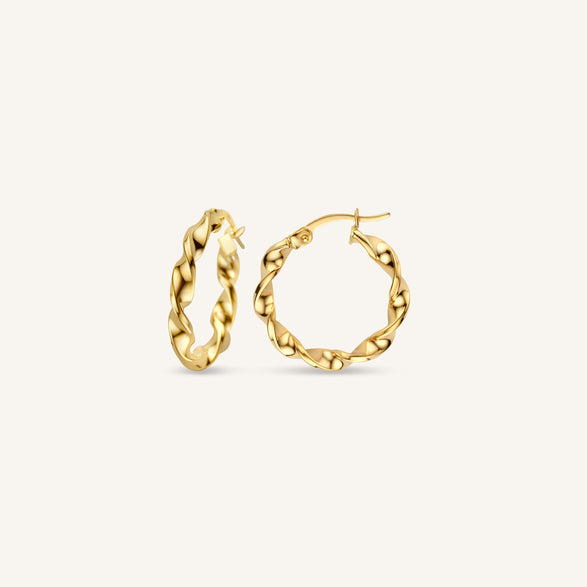 rosefield Twisted Hoops
