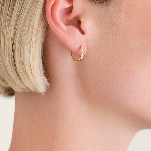 Rosefield Twisted Hoops