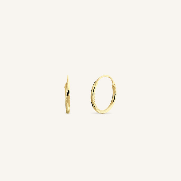 rosefield Twisted Hoops