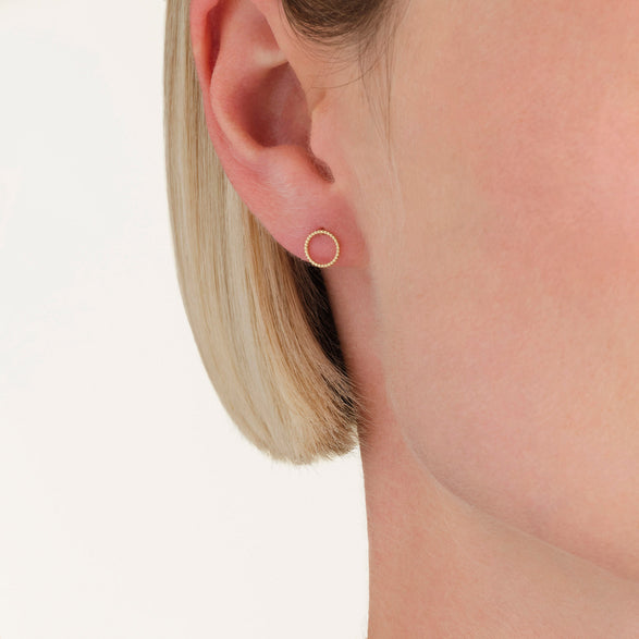 Rosefield Twisted Oorknopjes