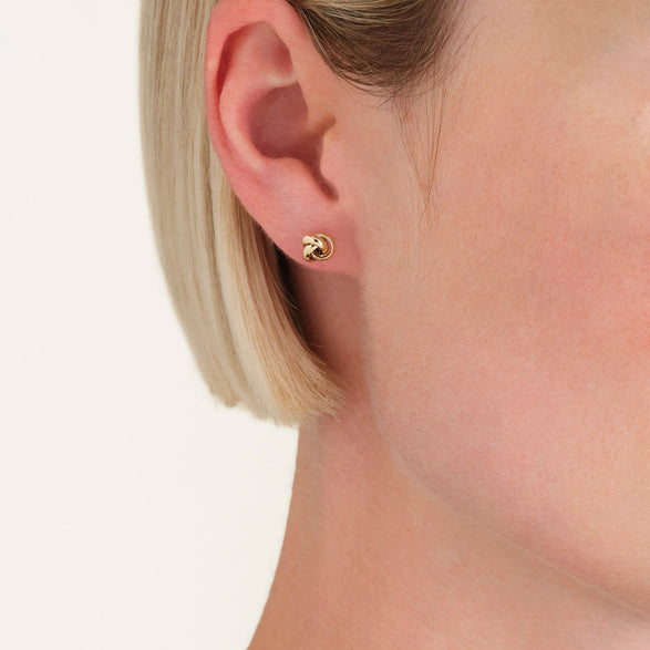 Rosefield Twisted Oorknopjes