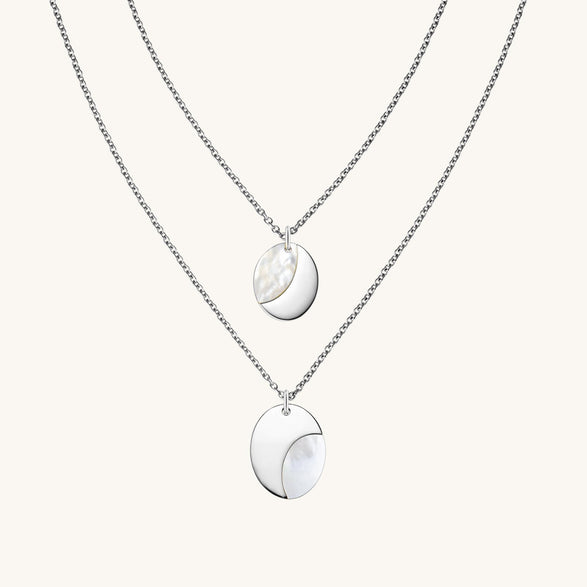 Rosefield Unite Mother Of Pearl Set Zilverkleurig