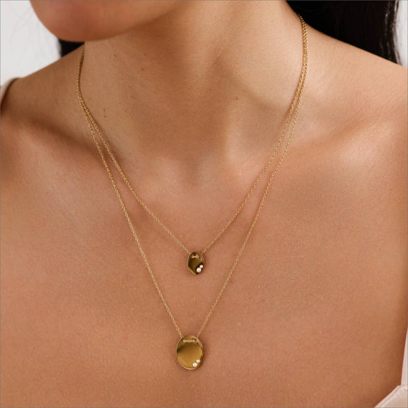 Rosefield Unite Pearl Set Goudkleurig