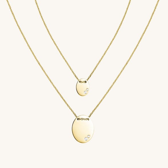 rosefield Unite Pearl Set Goudkleurig