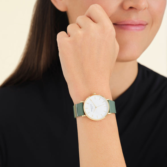 Rosefield West Village Olive Green