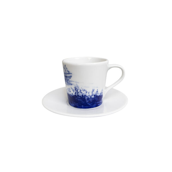 royal delft Dutch Dawn Espressokop en schotel (100 ml)