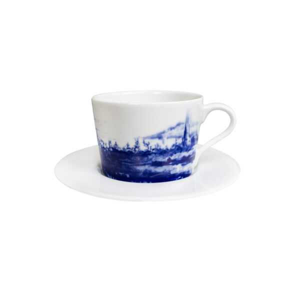 royal delft Dutch Dawn Thee-/cappuccinokop en schotel (240 ml)