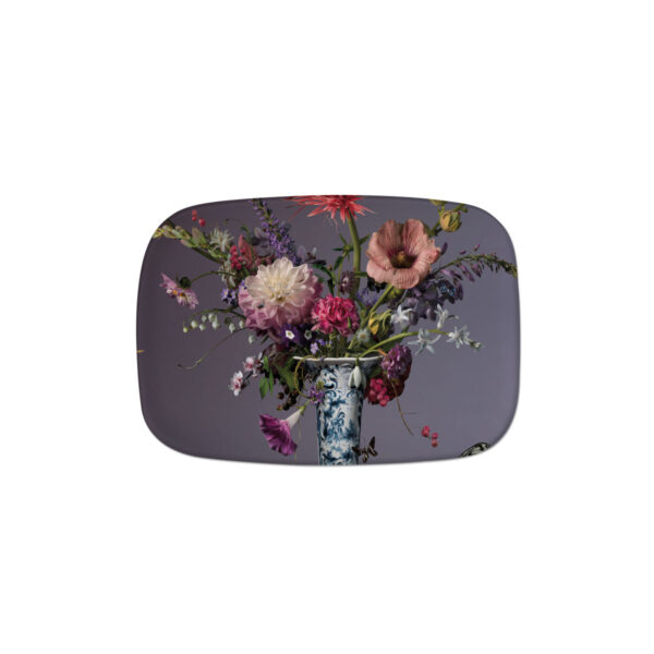 royal delft Bloemen in Blauw dienblad