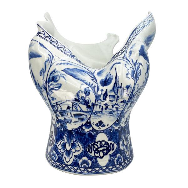 Royal Delft Blow Away Vase | Handgeschilderde Editie