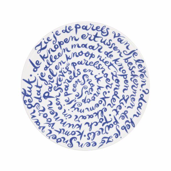 royal delft Bord "Geluk"