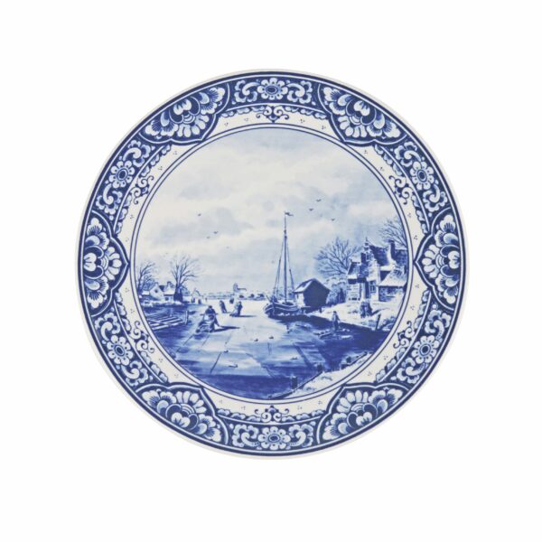 royal delft Bord ijspret