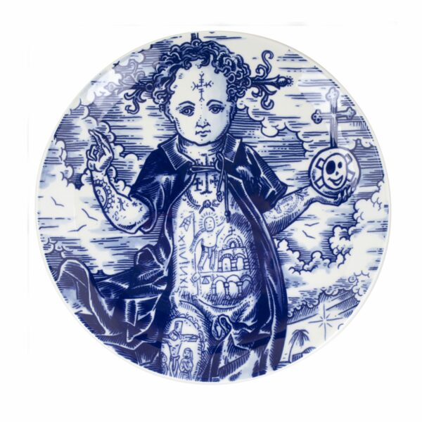 royal delft Bord Memento Mori