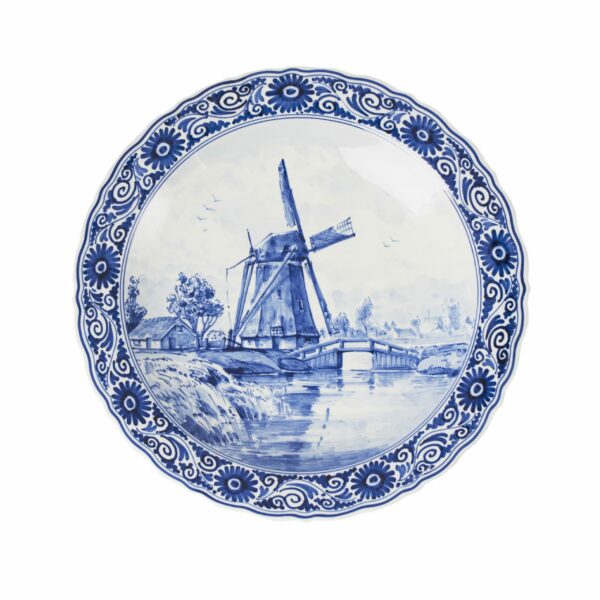 royal delft Bord molen