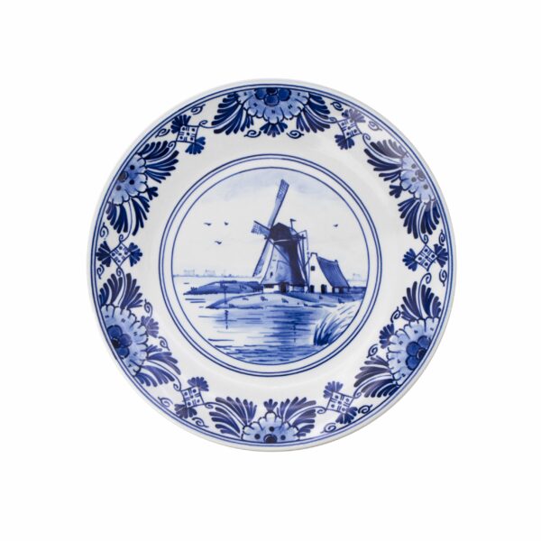 royal delft Bord molen