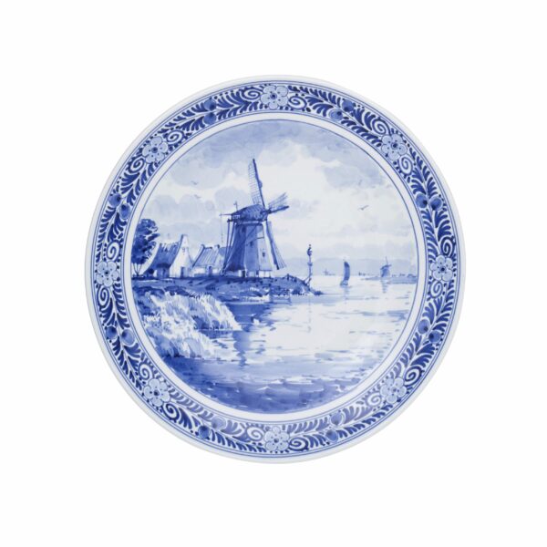 royal delft Bord molen