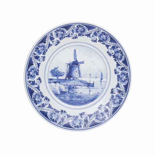 royal delft Bord molen
