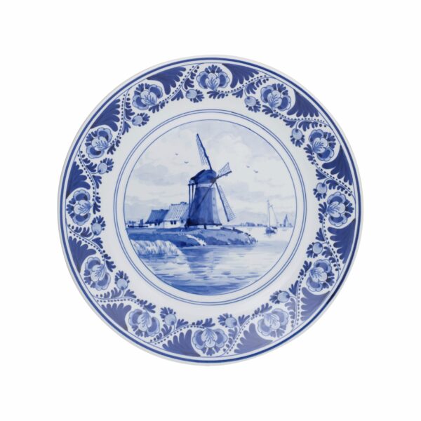royal delft Bord molen