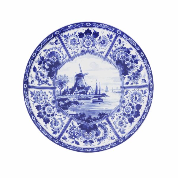 royal delft Bord molen