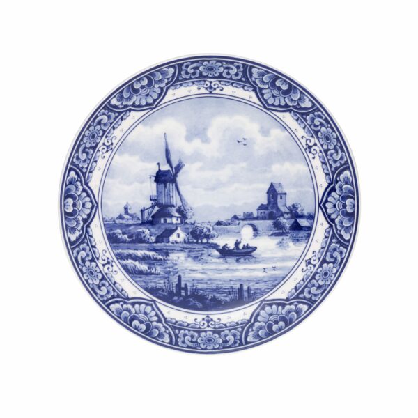 royal delft Bord molen