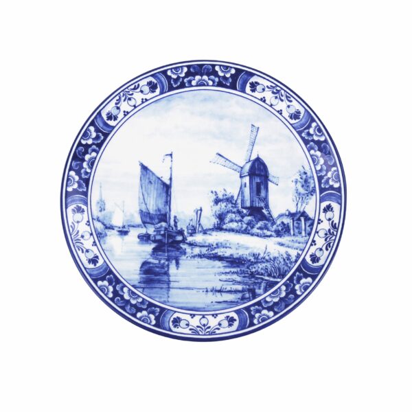 royal delft Bord molen