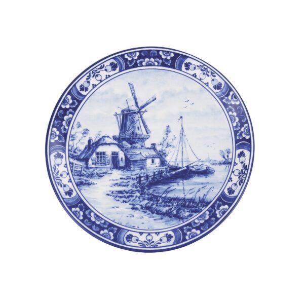 royal delft Bord molen