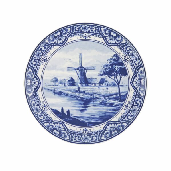royal delft Bord molen