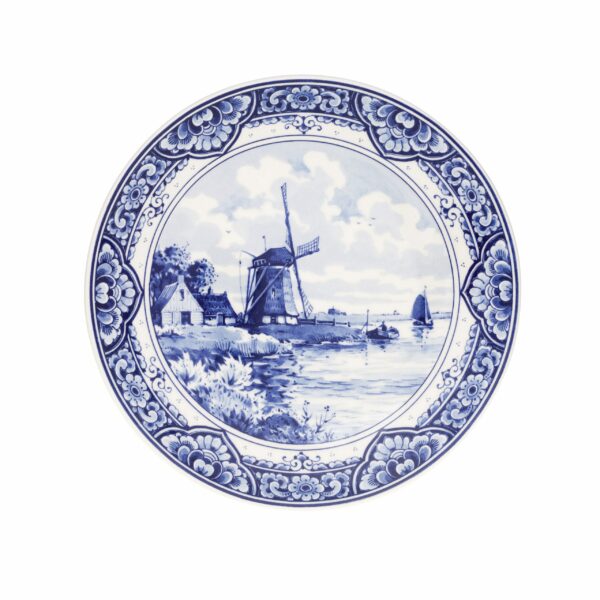 royal delft Bord molen