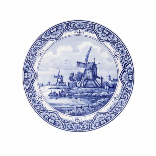 royal delft Bord molen