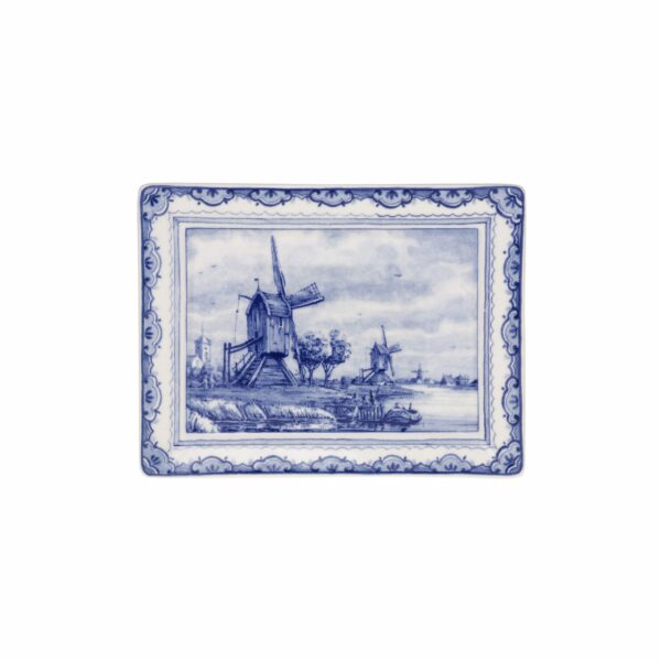 royal delft Bord molen
