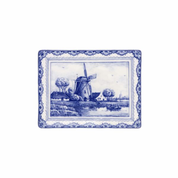 royal delft Bord molen