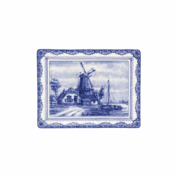 royal delft Bord molen