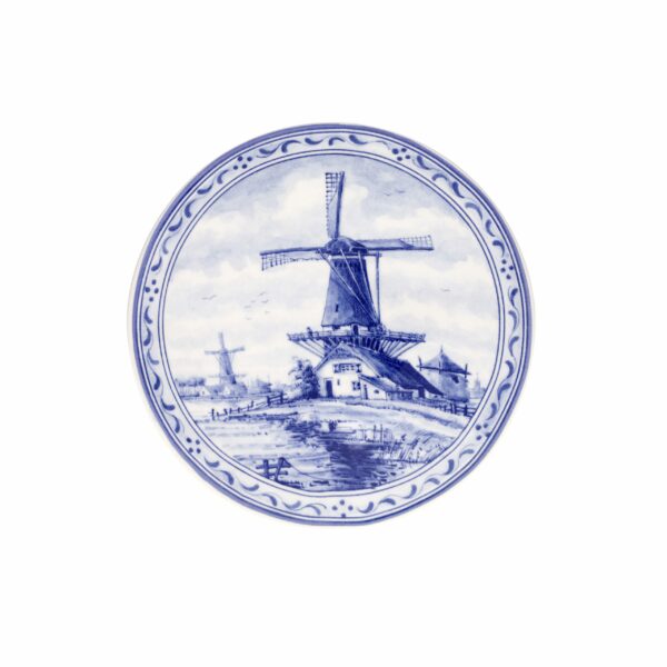 royal delft Bord molen