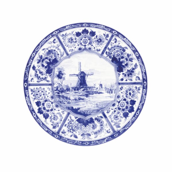 royal delft Bord molen