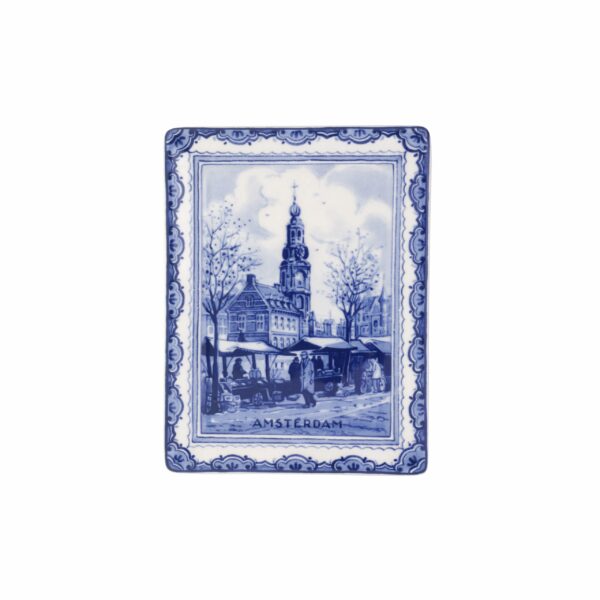 royal delft Bord Munttoren Amsterdam
