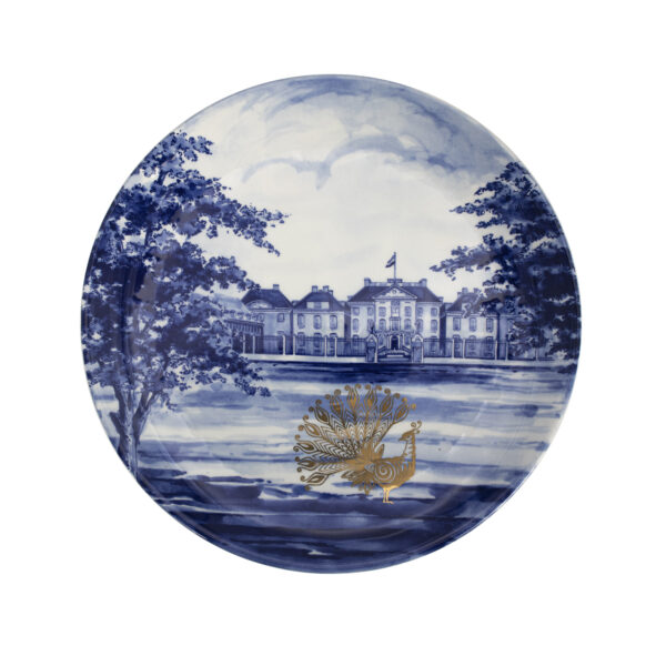 royal delft Bord Pauw