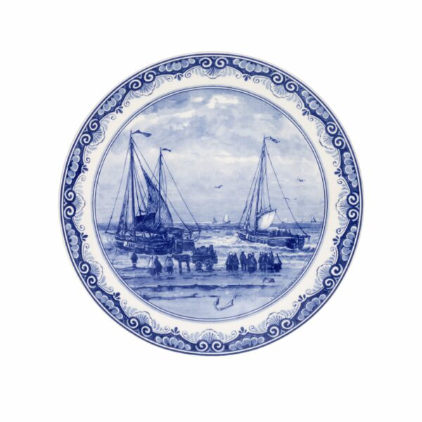 royal delft Bord schepen Mesdag