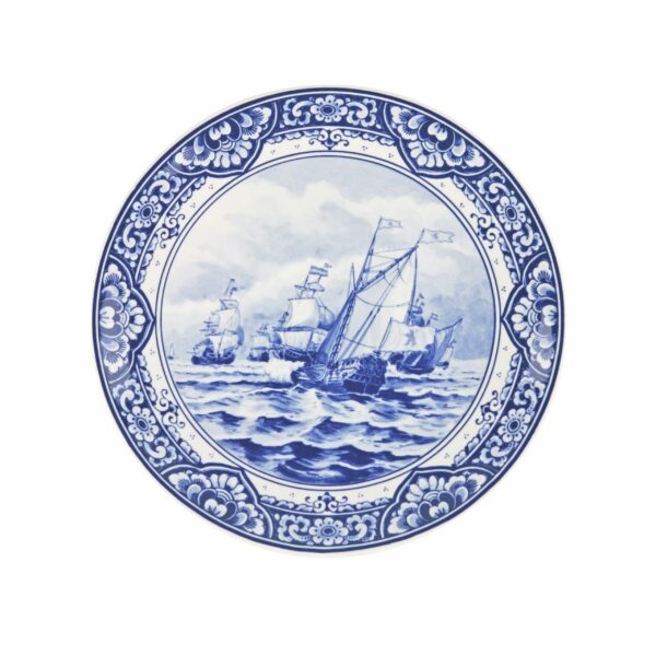 royal delft Bord schepen