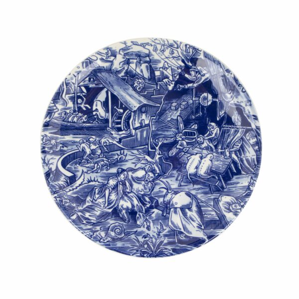 royal delft Bord Tribute to Jeroen Bosch