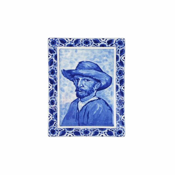 royal delft Bord Van Gogh Zelfportret