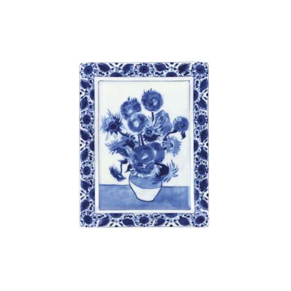 royal delft Bord Van Gogh Zonnebloemen