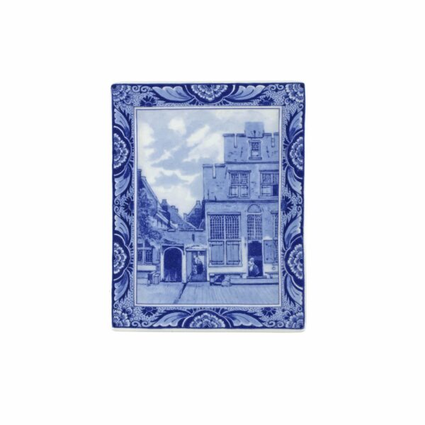 royal delft Bord Vermeer Straatje