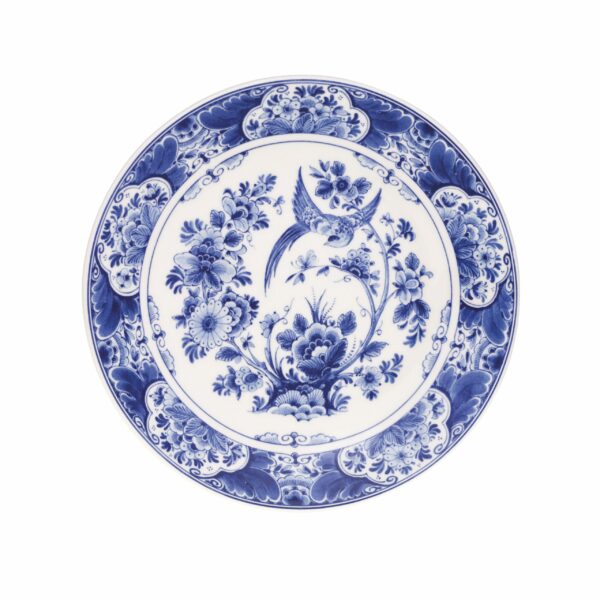royal delft Bord vogel