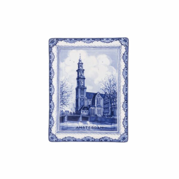 royal delft Bord Westertoren Amsterdam