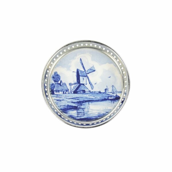 royal delft Flessenonderzetter molen