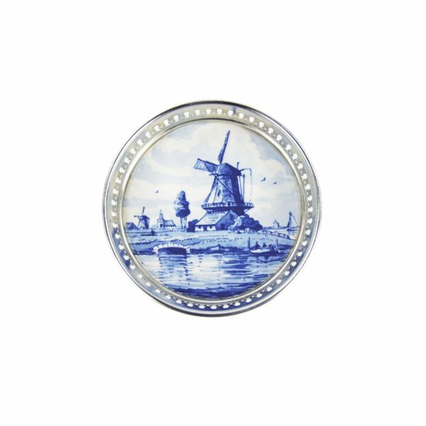 royal delft Flessenonderzetter molen