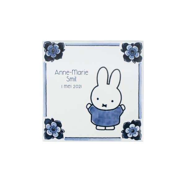 Royal Delft Geboortetegel Nijntje Juicht