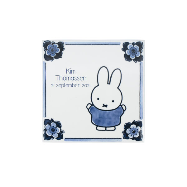 Royal Delft Geboortetegel Nijntje Juicht