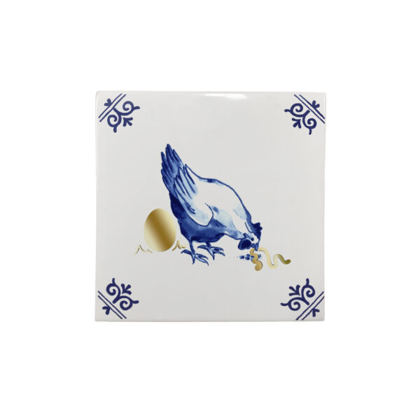 royal delft Het gouden ei