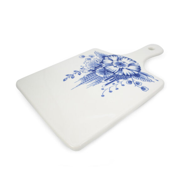 Royal Delft Kaasplank Groot Bloem
